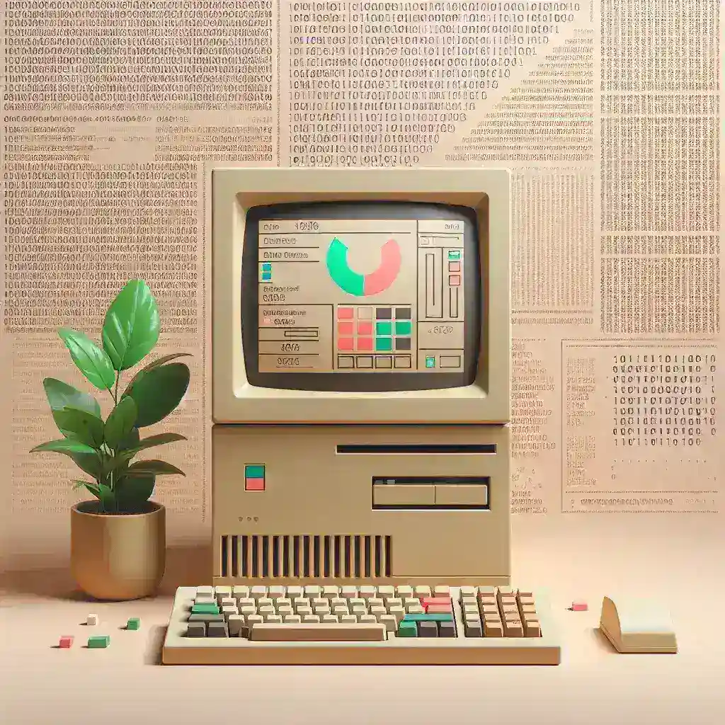 "Screenshot of a minimalist Linux desktop environment designed for old PCs, showcasing a lightweight interface, simple icons, and efficient performance, ideal for reviving legacy hardware."