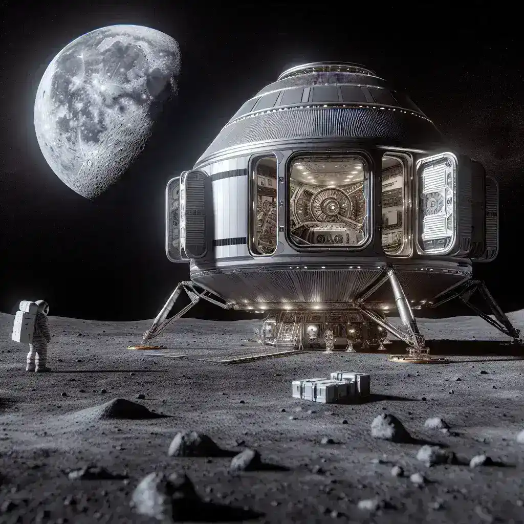 NASA Tests Reusable Cargo Lander for Future Moon Missions